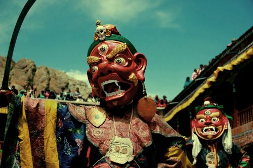 Ladakh, Indija, Tibetas, Kostiumas, Tradicija, Kinai, Asian