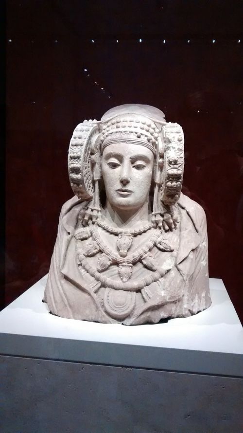 Lady Elche, Archeologija, Skulptūra, Menas, Muziejus, Paminklas