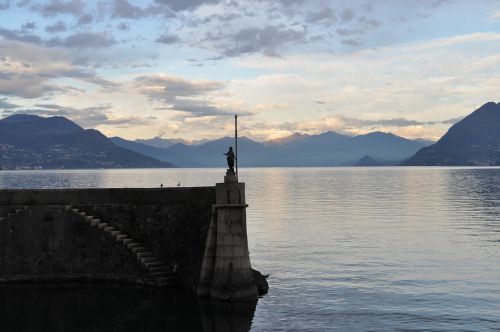 Lago Maggiore, Ežeras, Stresas, Kraštovaizdis, Meditacija, Gamta