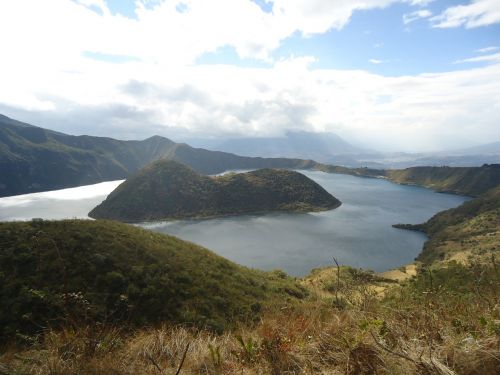 Laguna, Yuyucocha, Imbabura, Ecuador