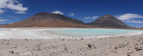 Laguna Verde, Bolivija, Vulkanas