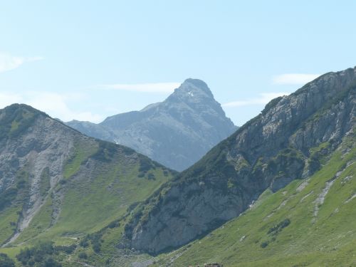 Lailachspitze, Kalnas, Alpių, Vilsalpseeberge, Allgäu Alpės, Grasberg