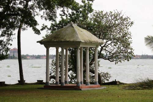 Ežeras, Kočinas, Kerala, Vaizdingas