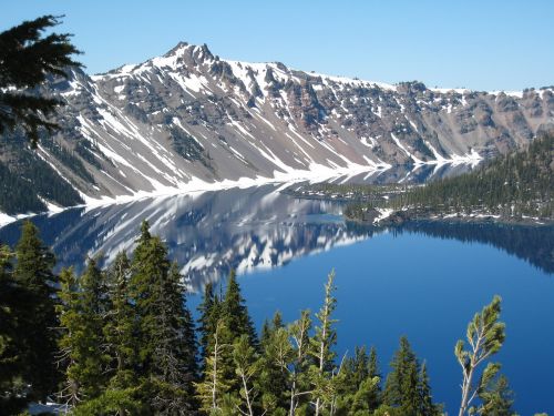 Ežeras, Kalnas, Oregonas