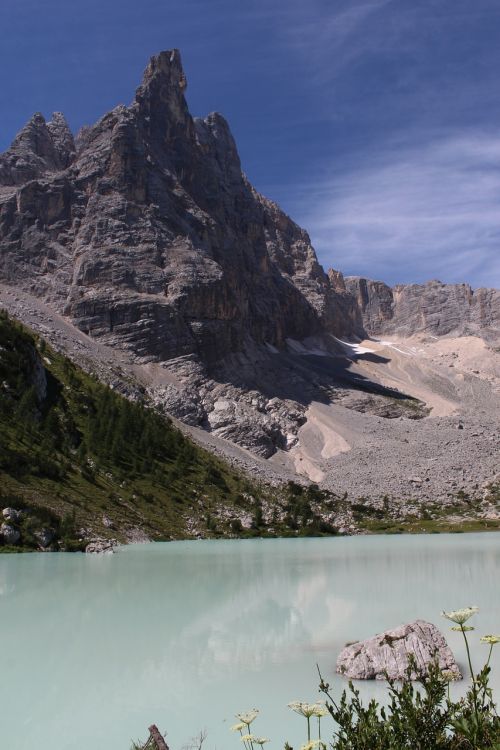 Ežeras, Kalnai, South Tyrol, Kraštovaizdis, Italy, Gamta, Dolomitai, Vanduo, Gamtos Rezervatas