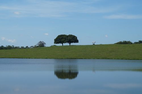 Ežeras, Laguna, Kraštovaizdis, Popietė, Vanduo, Gamta