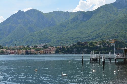 Ežeras, Vanduo, Kraštovaizdis, Gamta, Vista, Italy, Kalnai, Kalnas, Šventė, Lombardija, Ežero Lecco, Lecco