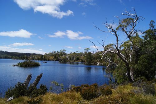 Ežeras, Kalno Kalnų Nacionalinis Parkas, Žygiai, Gamta, Vaizdingas, Tasmanija, Nacionalinis Parkas, Ežeras Windermere, Lauke, Vaikščioti, Turistinis, Panorama, Dangus