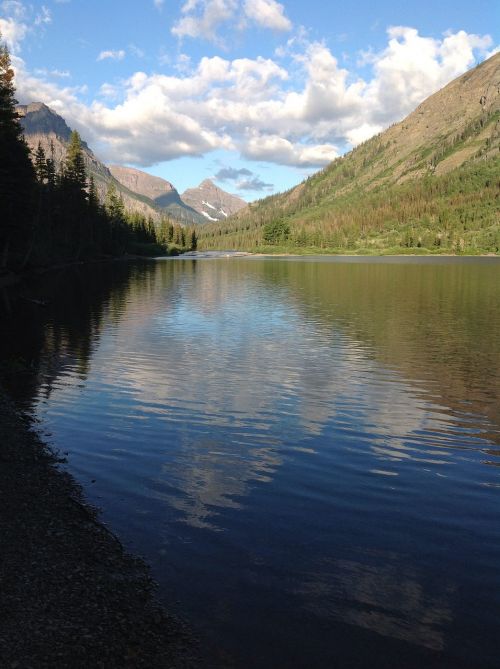 Ežeras, Dangus, Kraštovaizdis, Vaizdingas, Lauke, Atspindys, Taikus, Montana