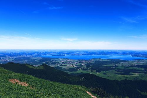 Ežeras, Panorama, Vaizdas, Horizontas, Žemė