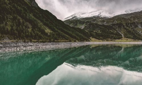 Ežeras, Bergsee, Alpių, Rezervuaras, Veidrodis, Kalninis Ežeras, Kraštovaizdis, Gamta