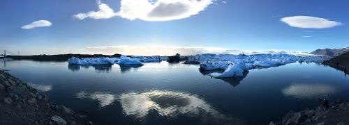 Ežeras, Ledkalnis, Iceland, Jokulsarlon, Ledynas, Ledas, Gamta, Vanduo, Šaltas