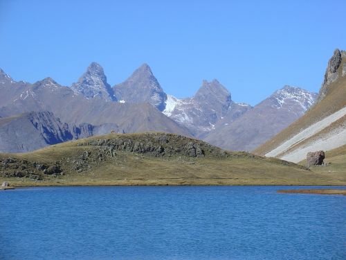 Ežeras, Kalnas, Gamta, Valloire, Cerces