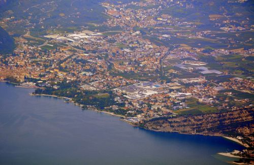 Ežeras, Garda, Italy, Riva Del Garda, Šalis, Namai, Kraštovaizdis