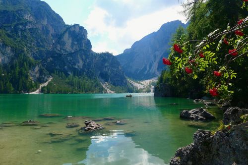 Ežeras, Kalnai, Vanduo, Kraštovaizdis, Gamta, South Tyrol