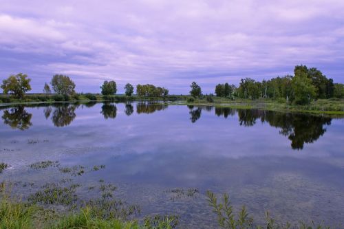 Ežeras, Miškas, Ruduo