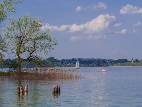 Ežeras,  Kraštovaizdis,  Pobūdį,  Dangus