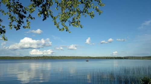Ežeras, Vasara, Suomių