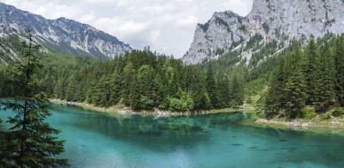 Ežeras, Vanduo, Veidrodis, Žalias Ežeras, Tragöss, Viršutinė Styria