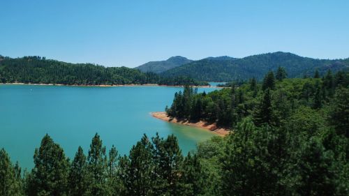 Ežeras, Shasta, Kalifornija, Vanduo, Gamta