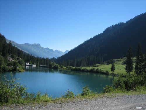 Ežeras, Alpių, Kalnas, Kalnų Peizažas, Gamta