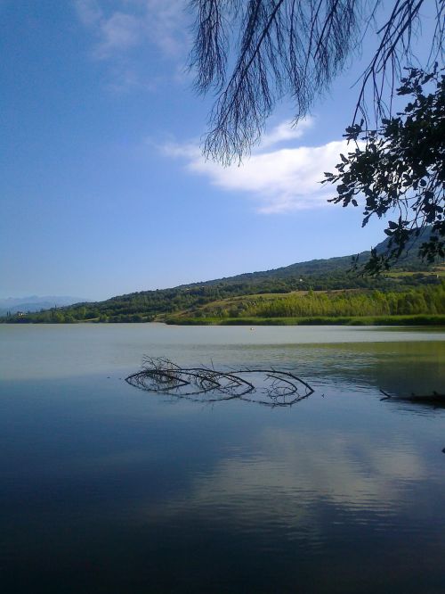 Ežeras, Vanduo, Gamta, Kalnas