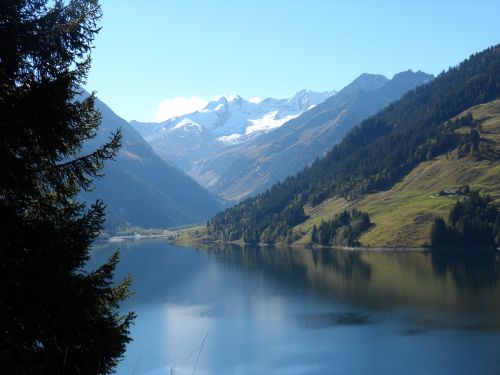 Ežeras,  Kalnai,  Pietų Tirolis