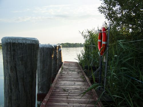 Balaton Ežeras, Uostas, Dusk, Gamta, Vanduo