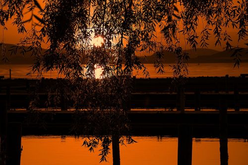 Balaton Ežeras, Saulėlydis, Gamta