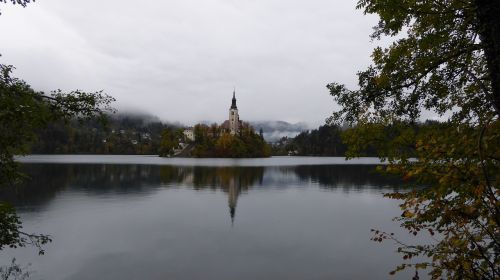 Ežeras Bledas, Slovenia, Bažnyčia