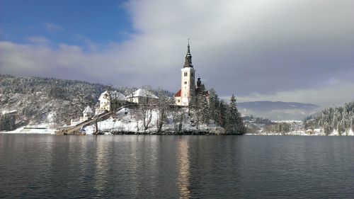 Ežeras Bledas, Ežeras, Slovenia, Pilis, Atmosfera, Magija