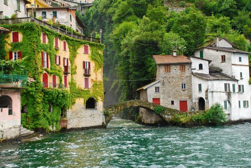 Ežero Como, Lago Di Como, Italy, Kaimas, Peizažas, Vaizdingas, Ispanų, Europa, Turizmas, Atostogos, Šventė, Namas, Taika, Kaimas, Atsipalaiduoti, Gamta