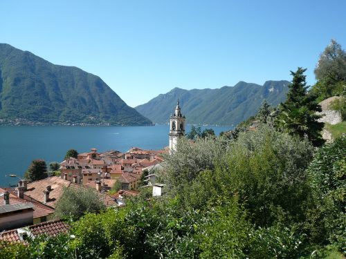 Ežero Como,  Italy,  Kalnai,  Sala Comacina