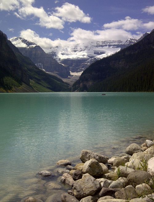 Ežero Louise, Ežeras, Kanada, Gamta, Kalnas, Vanduo