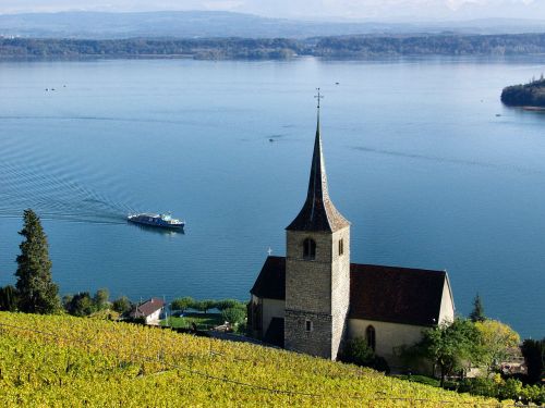 Biel,  Ežeras,  Šveicarija,  Ežeras Bielas,  Šveicarija