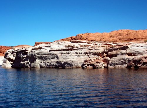 Ežero Powell, Arizona, Usa, Vanduo, Kanjonas, Rokas