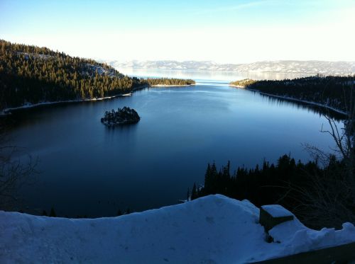 Ežeras Tahoe, Sniegas, Žiema, Kraštovaizdis, Dykuma, Peizažas, Natūralus, Laukiniai, Lauke, Aplinka, Vaizdingas, Žemė, Gamta, Ramus