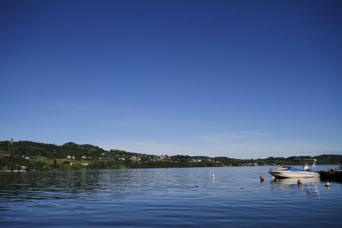 Ežero Viveronas, Kraštovaizdis, Ežeras, Italy, Vista, Vanduo