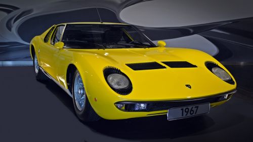 Lamborghini, Miura, Sportinė Mašina, Automatinis, Prabanga, Oldtimer