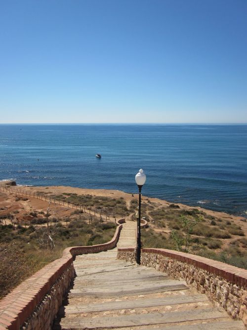 Kraštovaizdis, Jūra, Dangus, Cabo Roig, Paplūdimio Takas