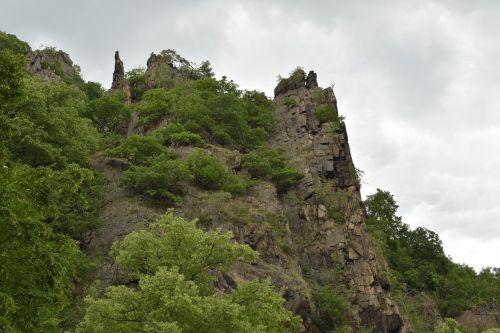 Kraštovaizdis, Kalnai, Rokas, Gamta, Perspektyva, Debesys, Dangus, Medžiai