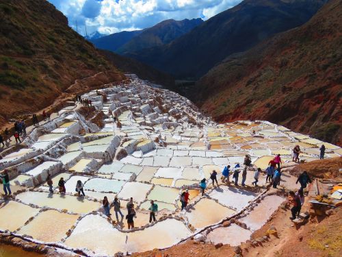 Kraštovaizdis, Fiziologinis Tirpalas, Druska, Marinas Salinas, Peru