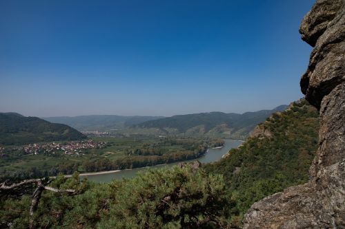 Kraštovaizdis, Upė, Gamta, Dangus, Miškas, Danube, Wachau