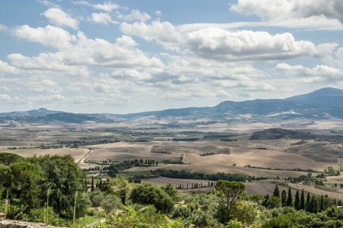 Kraštovaizdis, Italy, Toskana, Gamta, Kalnai, Šventė