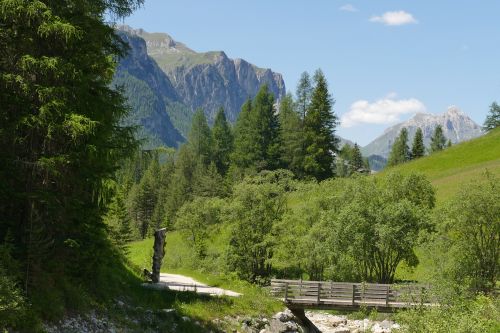 Kraštovaizdis, Kalnai, Romantika, South Tyrol, St Kassian, Alpių
