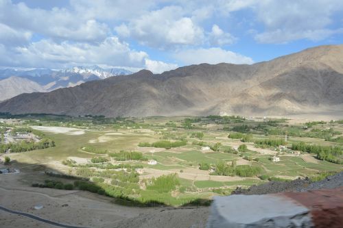 Kraštovaizdis, Leh, Ladakh, Kalnas, Indija