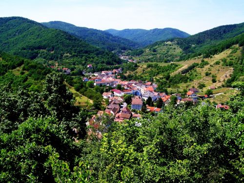 Kraštovaizdis, Senftenbergas, Austria