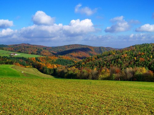 Kraštovaizdis,  Ruduo