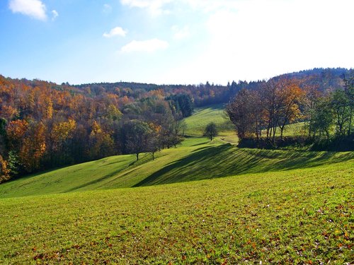 Kraštovaizdis,  Ruduo,  Gamta