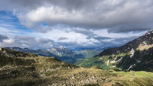 Kraštovaizdis,  Kalnai,  Dangus,  Abendstimmung,  Ticino,  Šveicarija